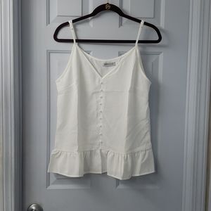 NWOT JustFashionNow Button-Detail Tank